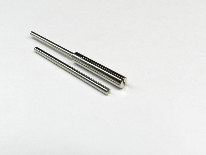 JTS Mini Split Mandrel Slotted Mandrels 3/32" Shank 2 Types Abrasive Holder Made in Germany - Image 5